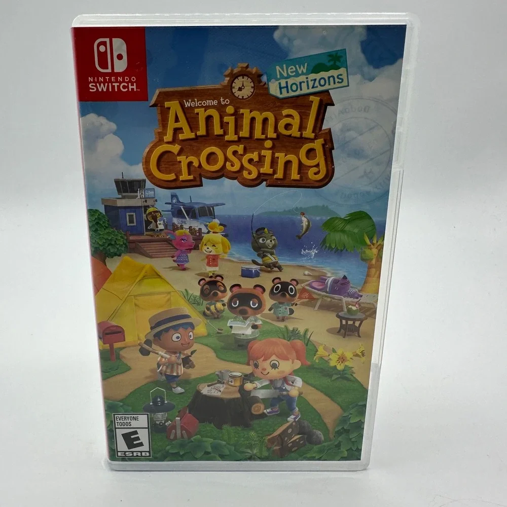 Animal Crossing New Horizons Nintendo Switch Game Complete Tested & Working